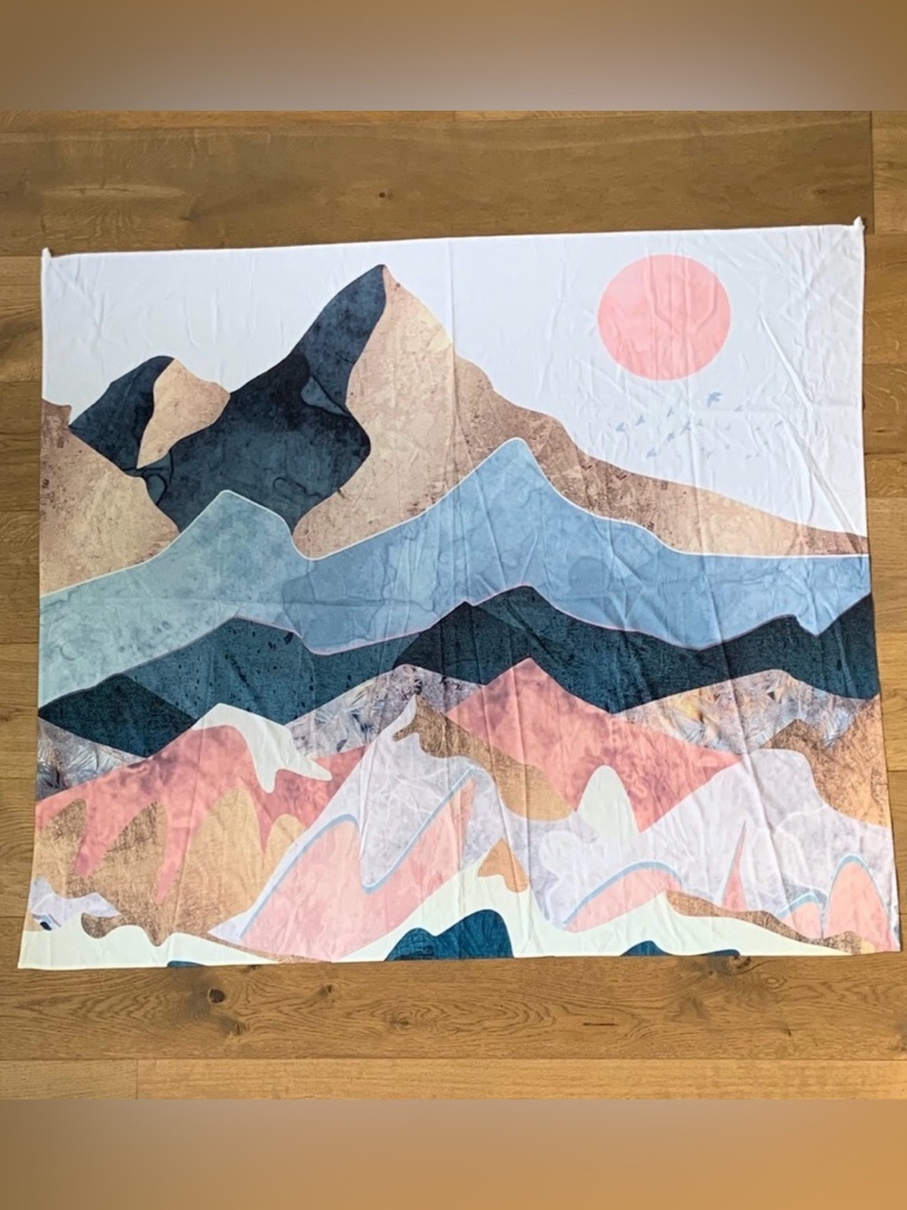 Large Tapestry - Mountain Scene